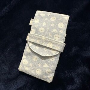 TCMC Canvas Pen Pouch - blue